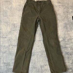 Carhartt Olive Green Men's 32 x 36 Pants
